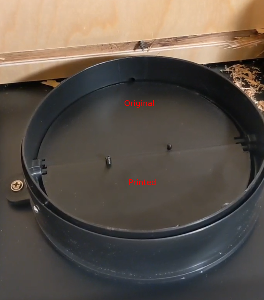 Hauslane Range Hood Vent Flap by cranialvault Download free STL model