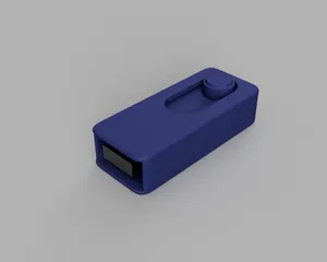Simple sliding usb enclosure