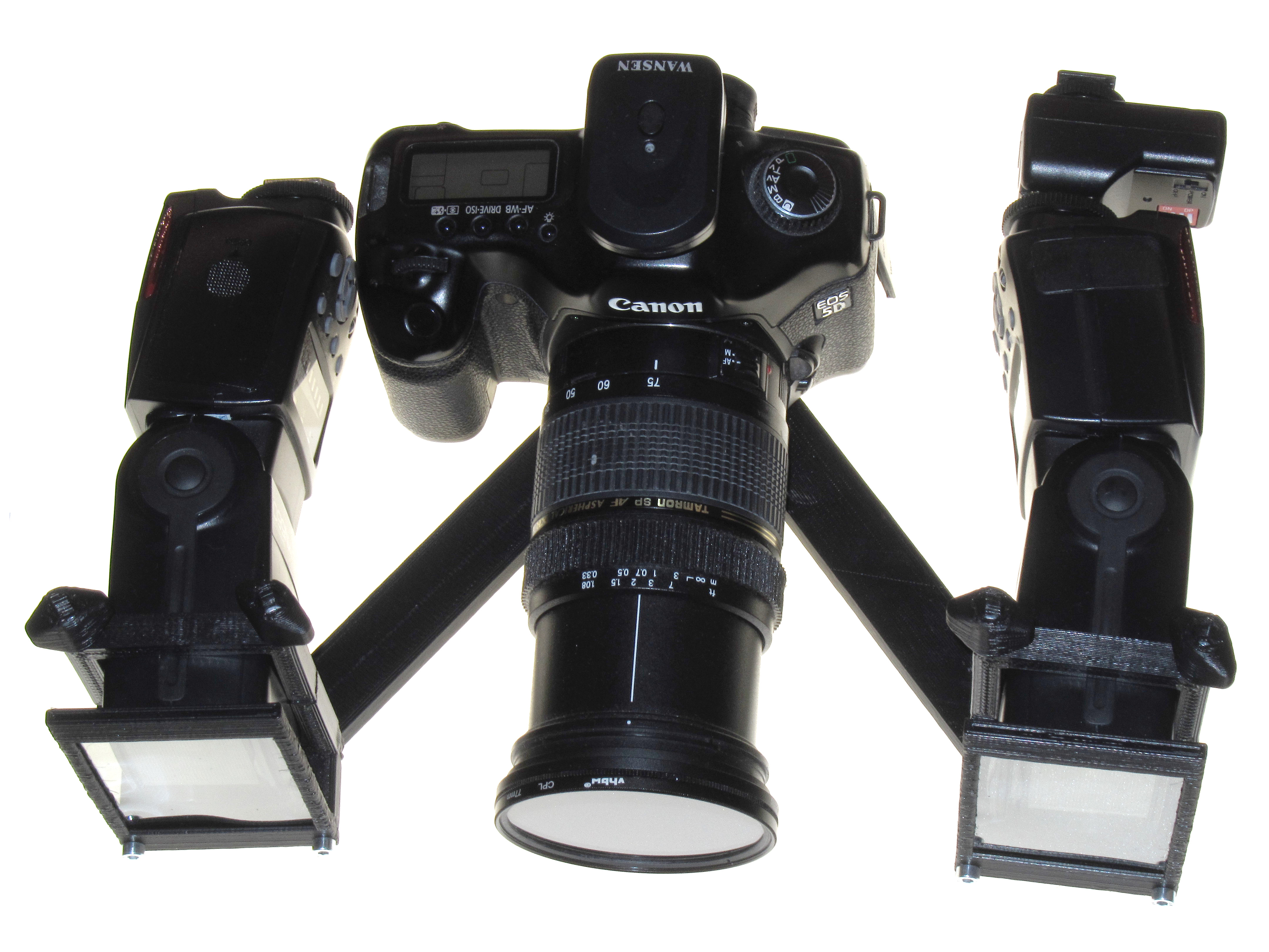 Flashgun holder with filter mount by kauzerei | Download free STL model ...