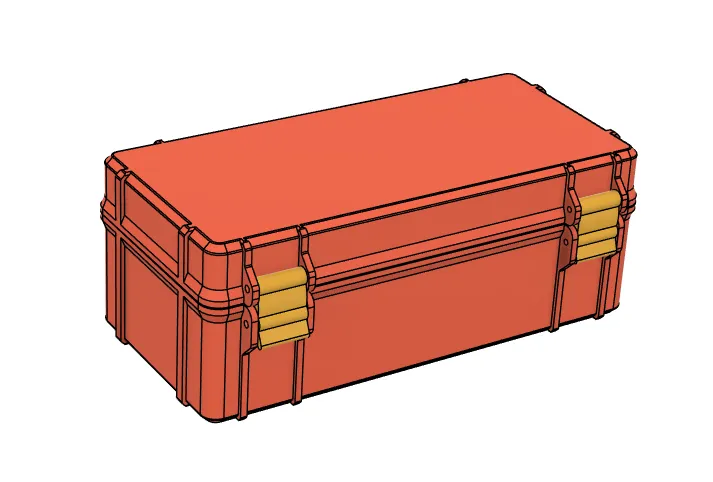 Spare Parts/Toolbox for Qidi Plus 4 (Rugged Box) by ECF | Download