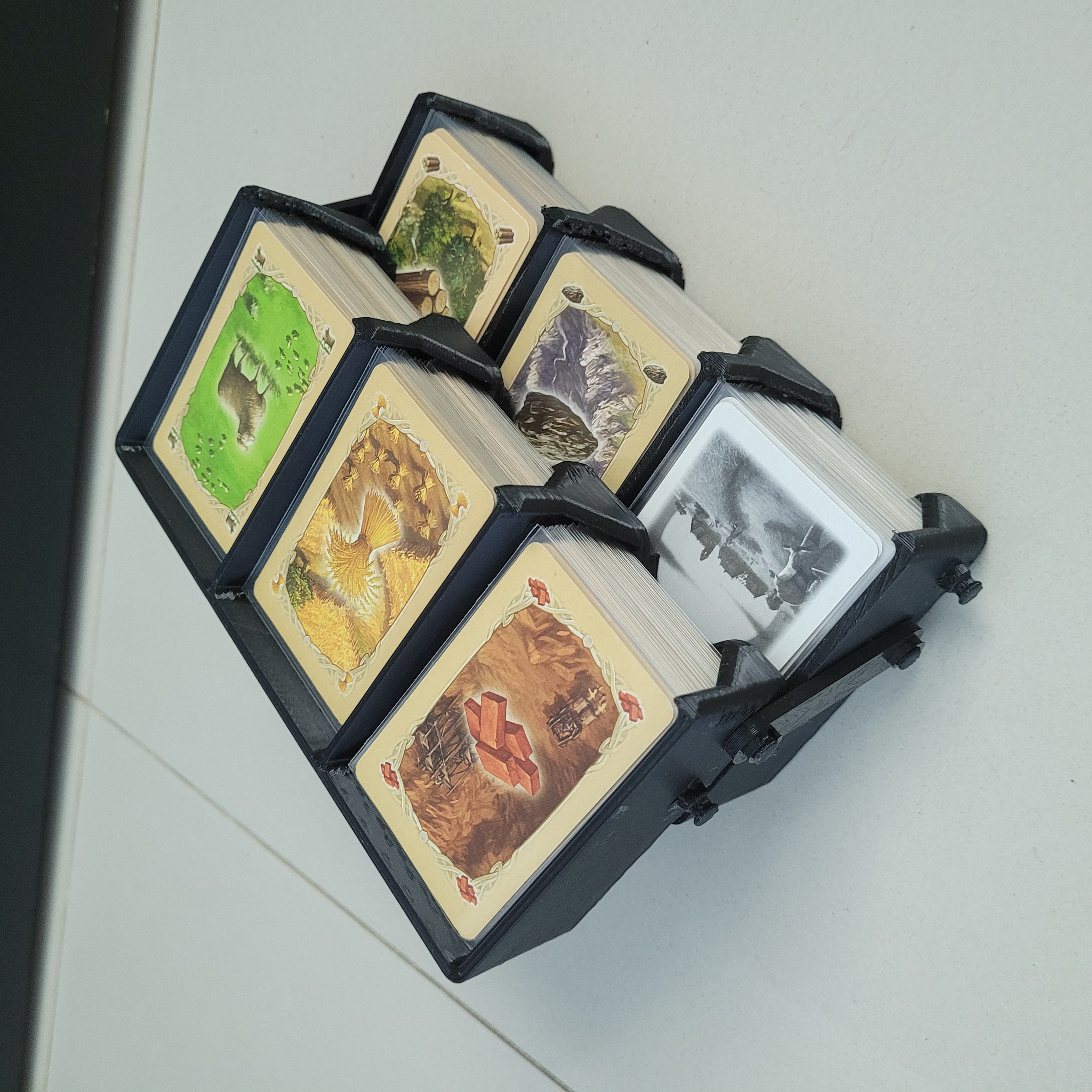 Catan Brazil Sleeved Cards Tray