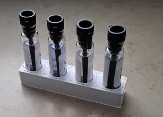 perfume samples display