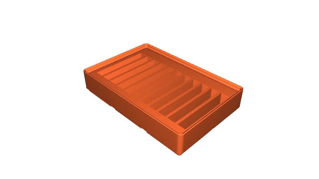 Gridfinity 2x3 Holder for GameBoy catridges by evilblubb | Download ...