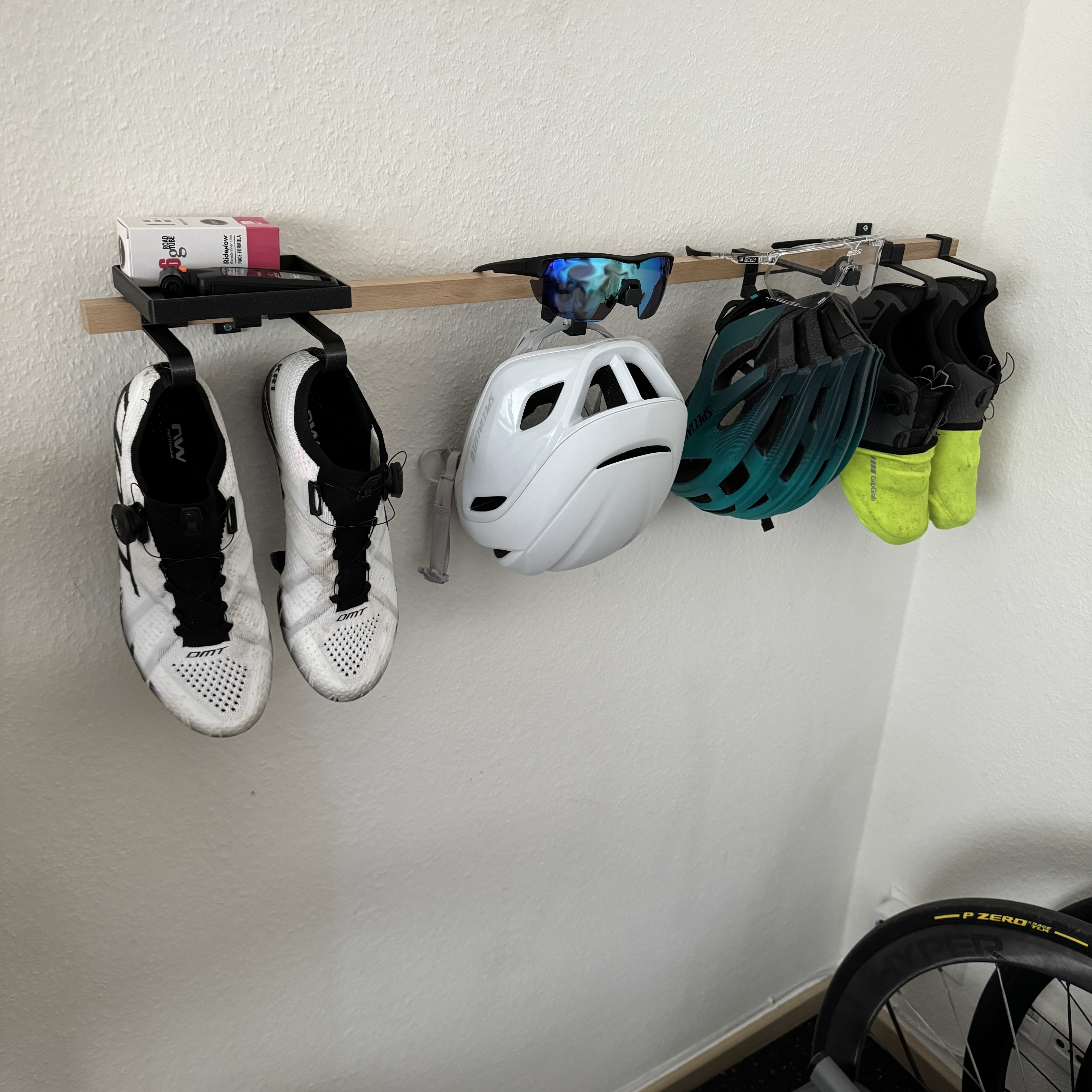 Bike Accessorie Wall Rack