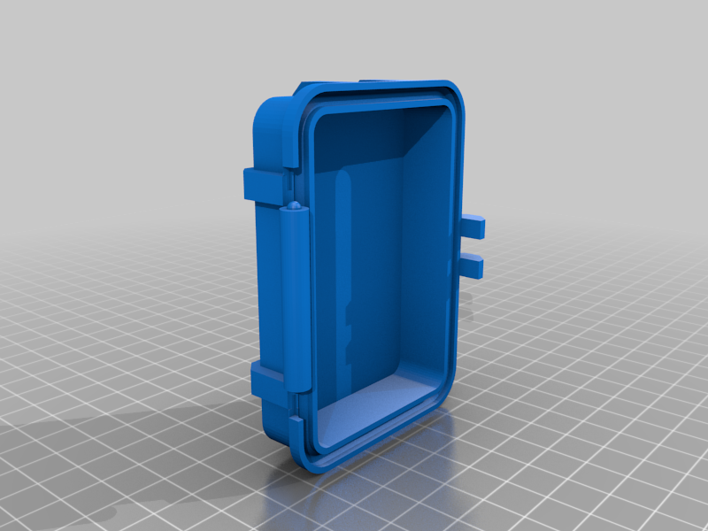 Self Latching Rugged Box Single Latch by Aedazan Download free STL model