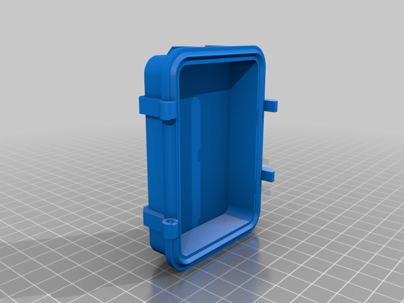 Self Latching Rugged Box Compact Latch By Aedazan Download Free Stl Model Printables Com