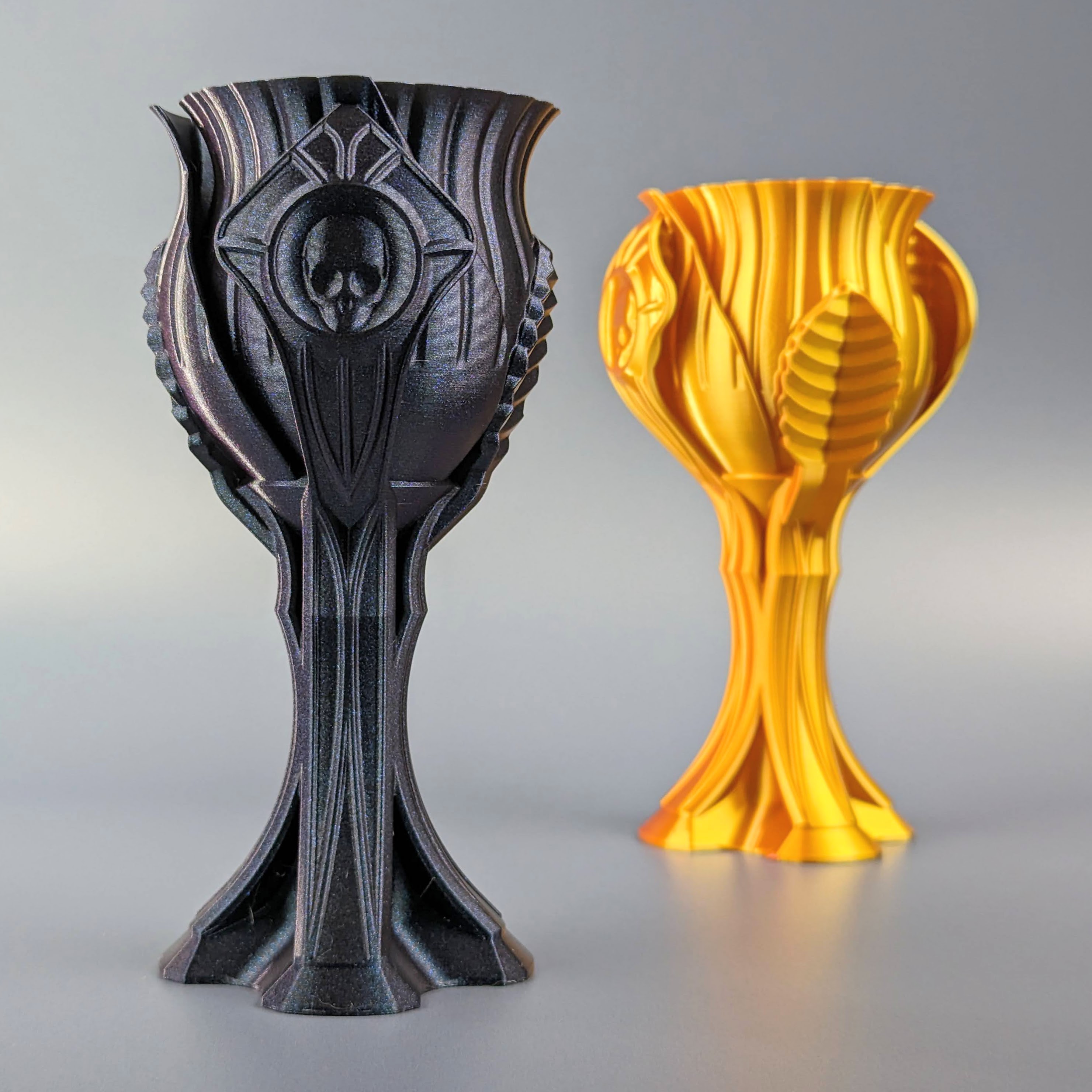 Skull Rose Goblet