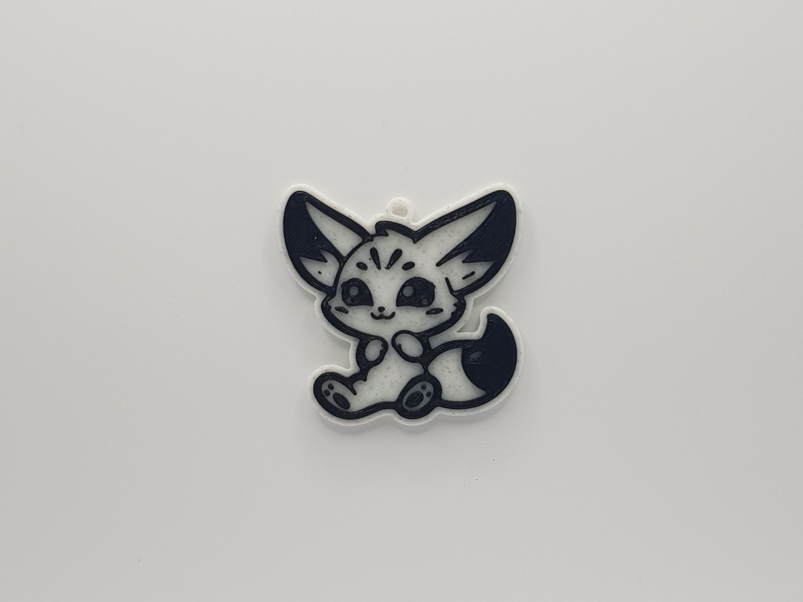 Cute Fennec Fox Keychain