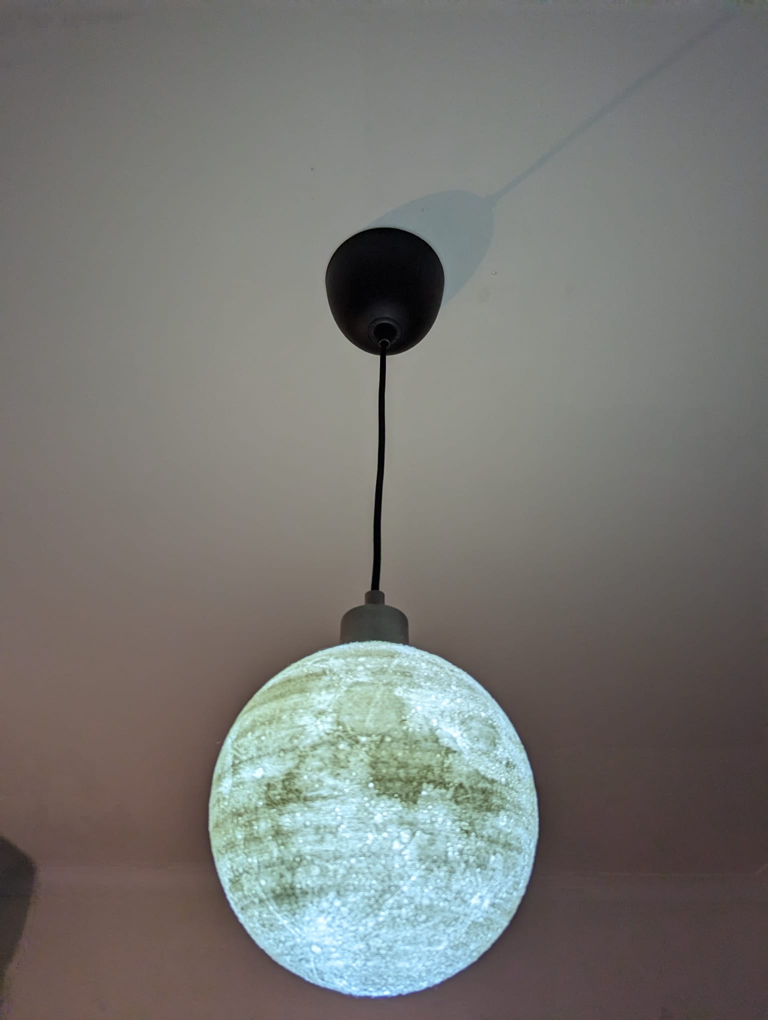 Easy Ceiling Moon Lamp Project