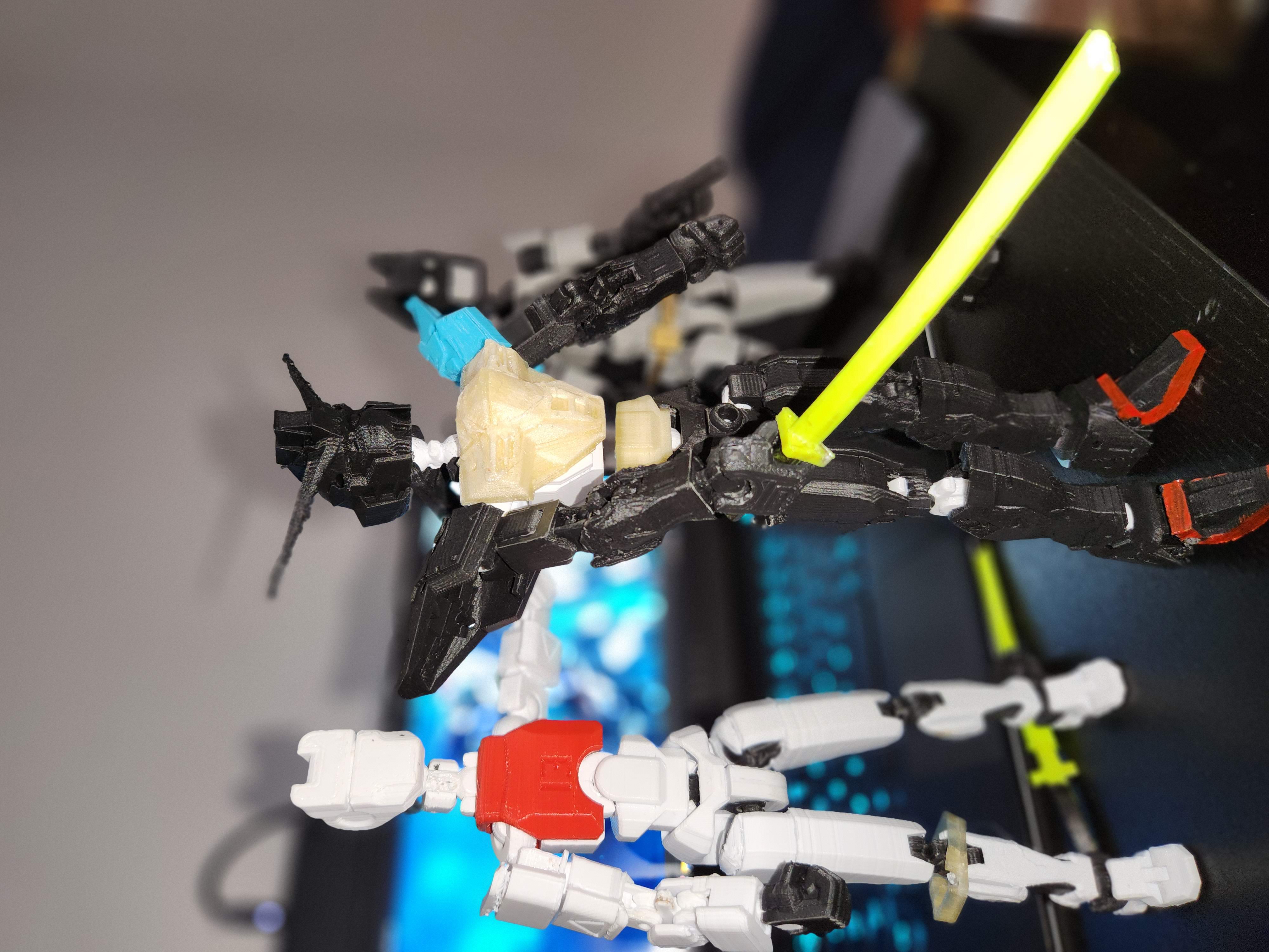 Dummy 13 wears Mobile Suit Gundam