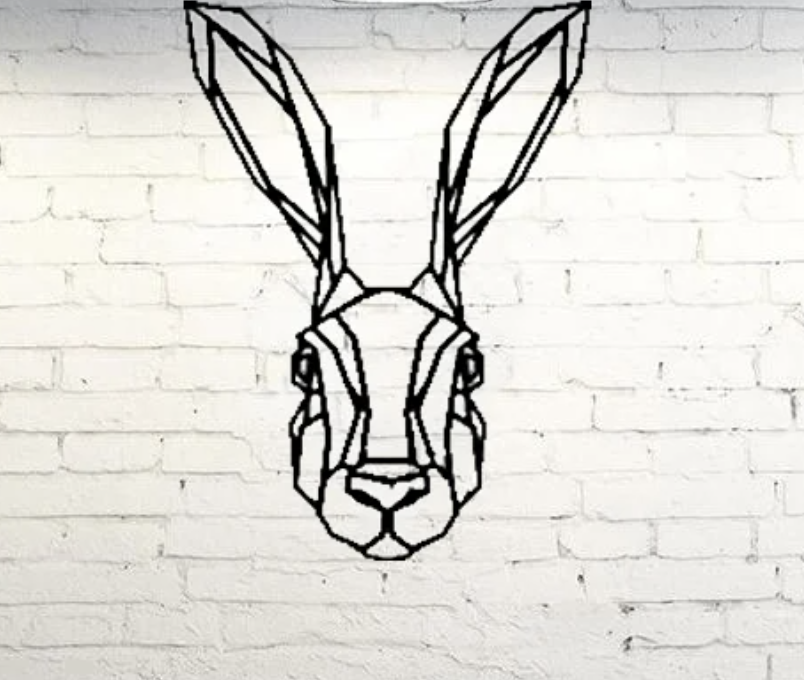 Bunny wall art