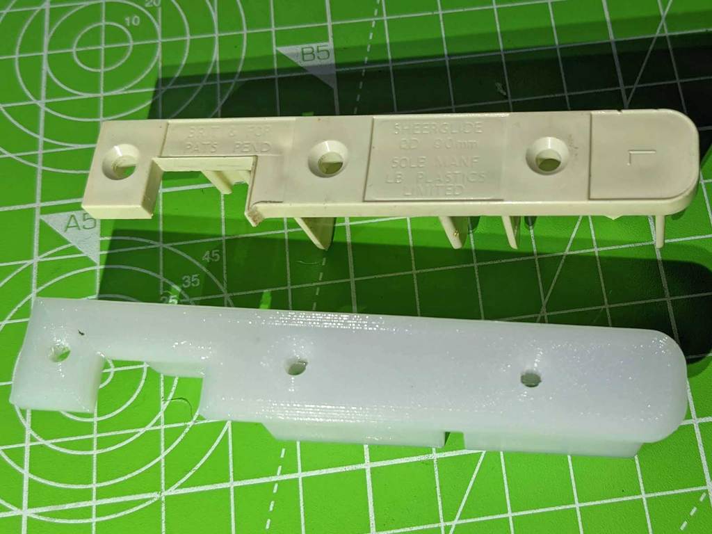 Drawer Front Bracket Sheerglide 90mm by dave8888 Download free STL model