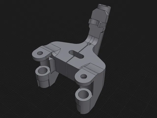 Shendrones DroneCo Slammed Squirt Antenna Mount - VTX+RX+USB