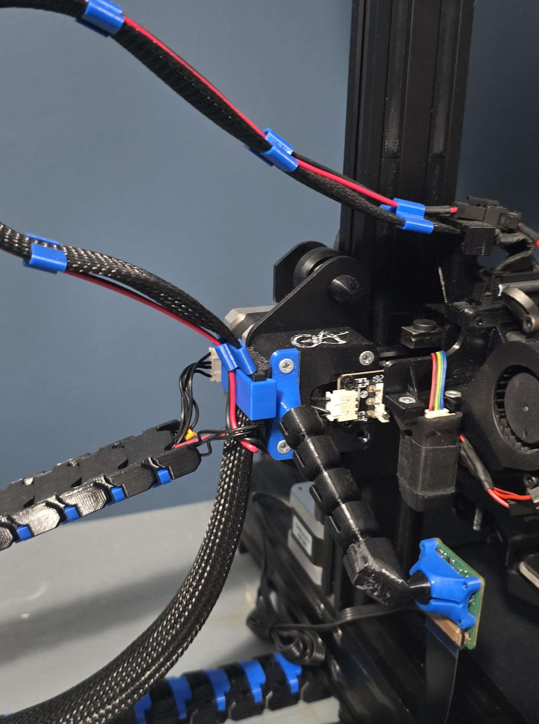 V2 Slim X axis cover Ender v2 and Sprite pro hotend