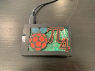 Raspberry Pi 4B Snap Fit Multicolor Case