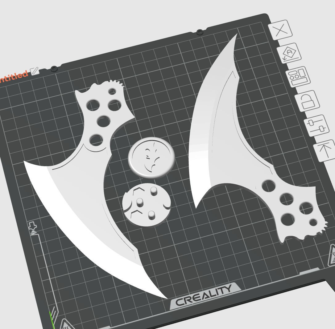 Foldable Batarang - Batman Arkham Knight