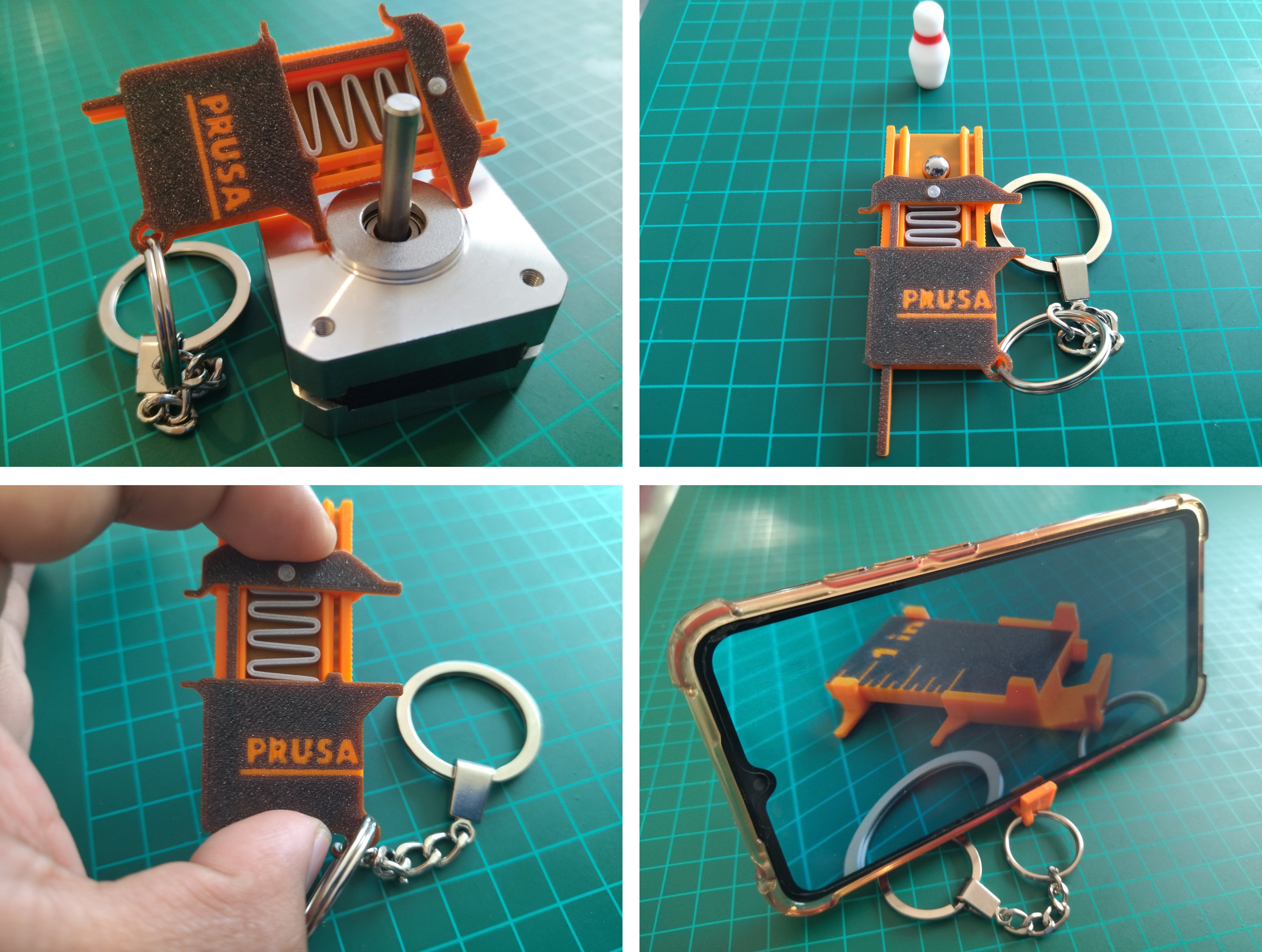 Caliper, catapult, fidget toy, phone stand, keychain in less than 50 minutes