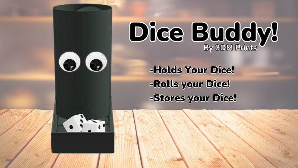 Dice Buddy - The All-in-One Dice Tower! by 3DM Prints | Download free ...