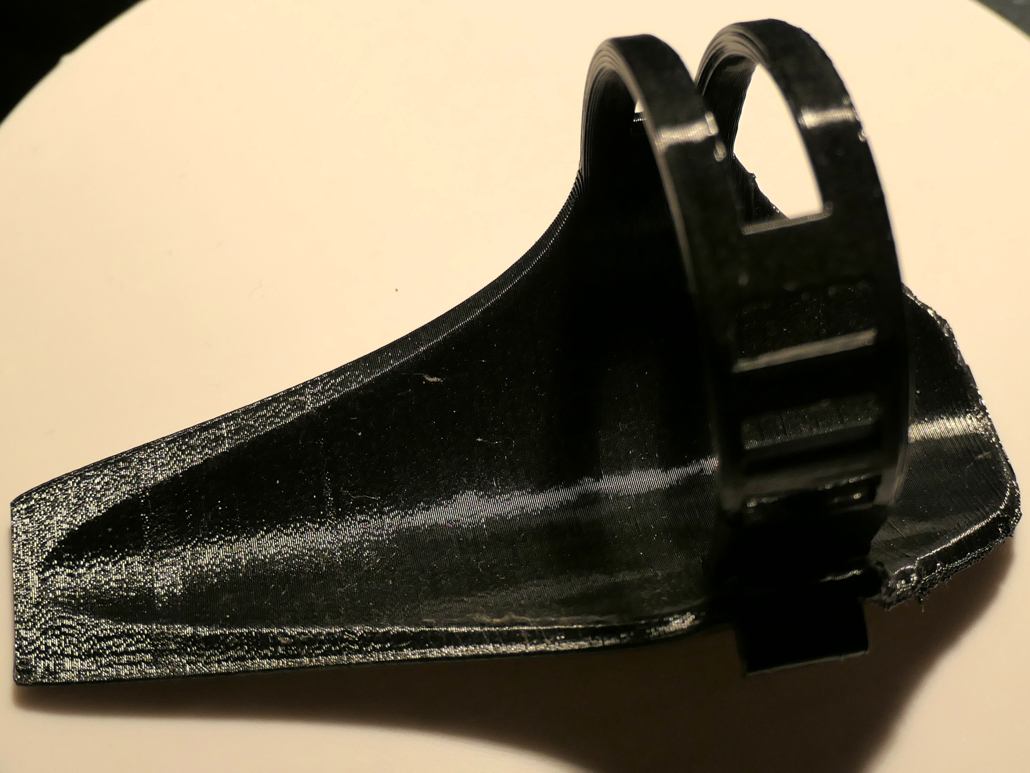 MTB fork lower leg scratch protector