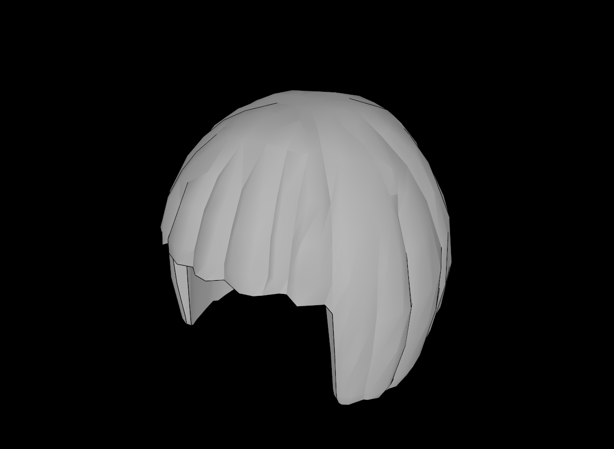 Lego Compatible (62711.dat) Minifig Hair Short Bob Cut