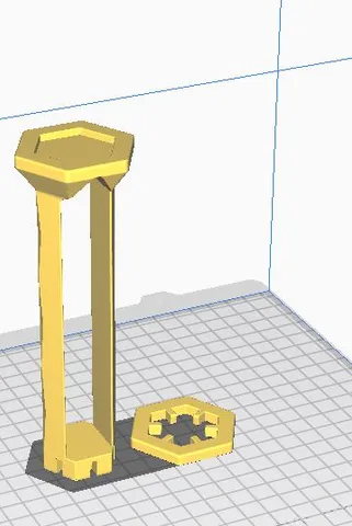 GRAVITRAX height stone H=145mm with pass through