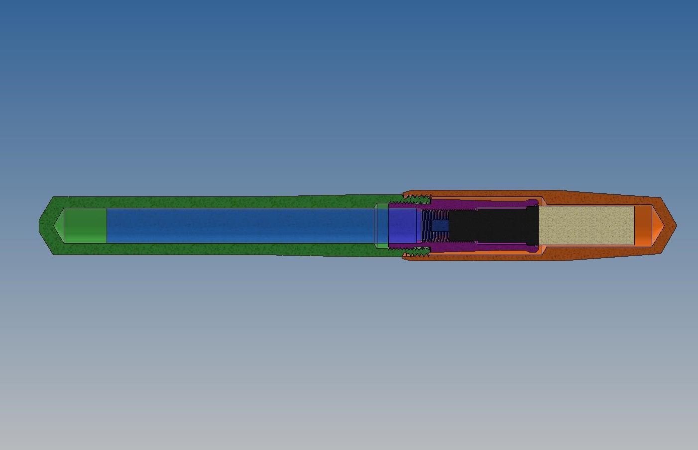 Turned Pen Mockup - Jowo 6 (BG Artforums Mandrel)