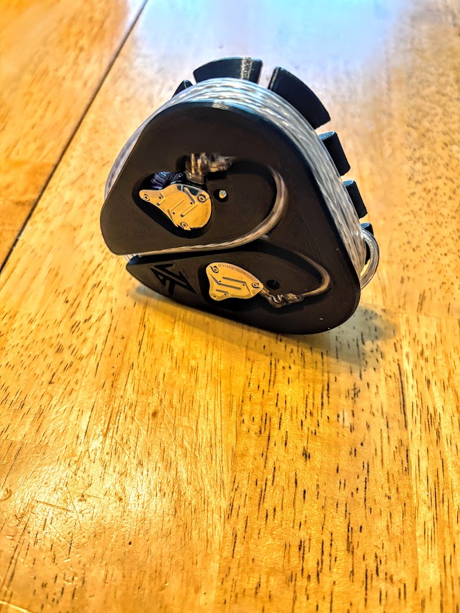 KS ZS10 In Ear Monitor Case - NEW CORD WRAP