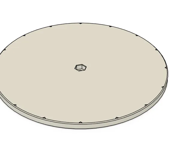 360 Photo Turntable top 200mm