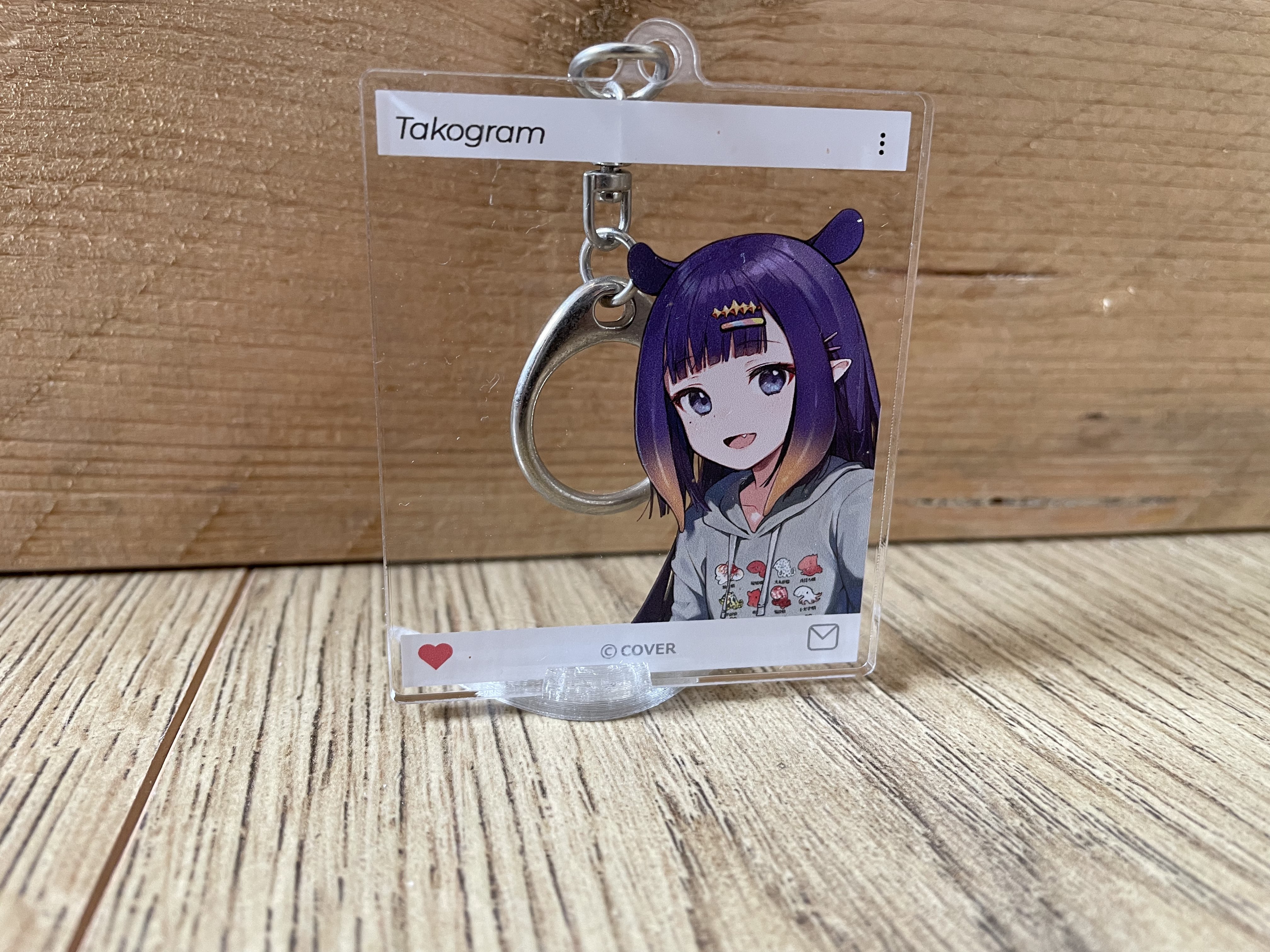 Miniatura 2 do modelo 3D Figure/keychain stand