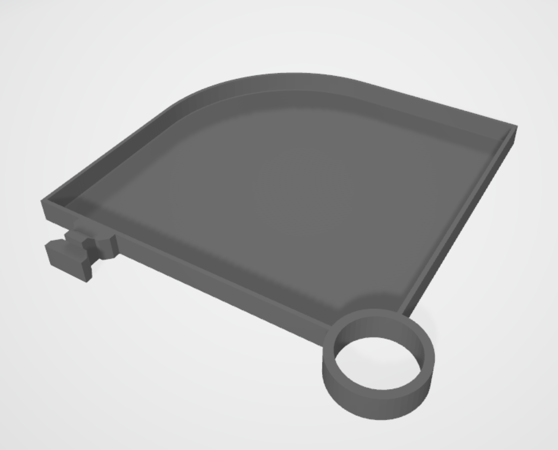 Creality K1 Max Tool Tray - Clean