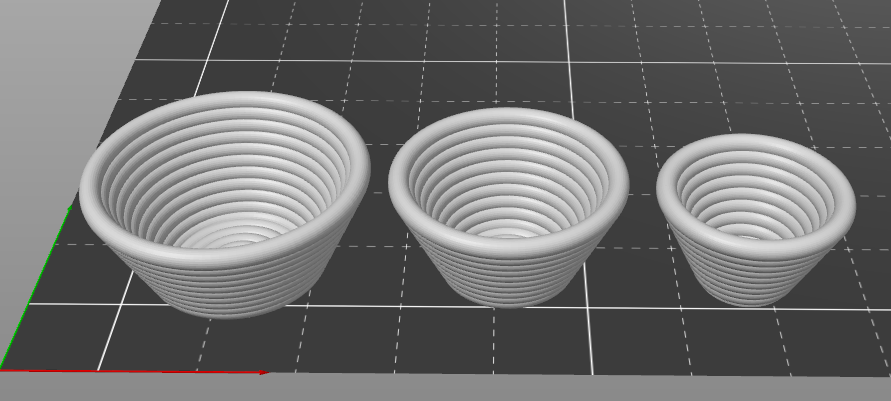 Mini Round Bannetons