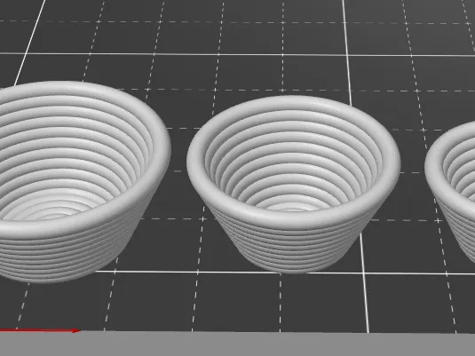 Mini Round Bannetons