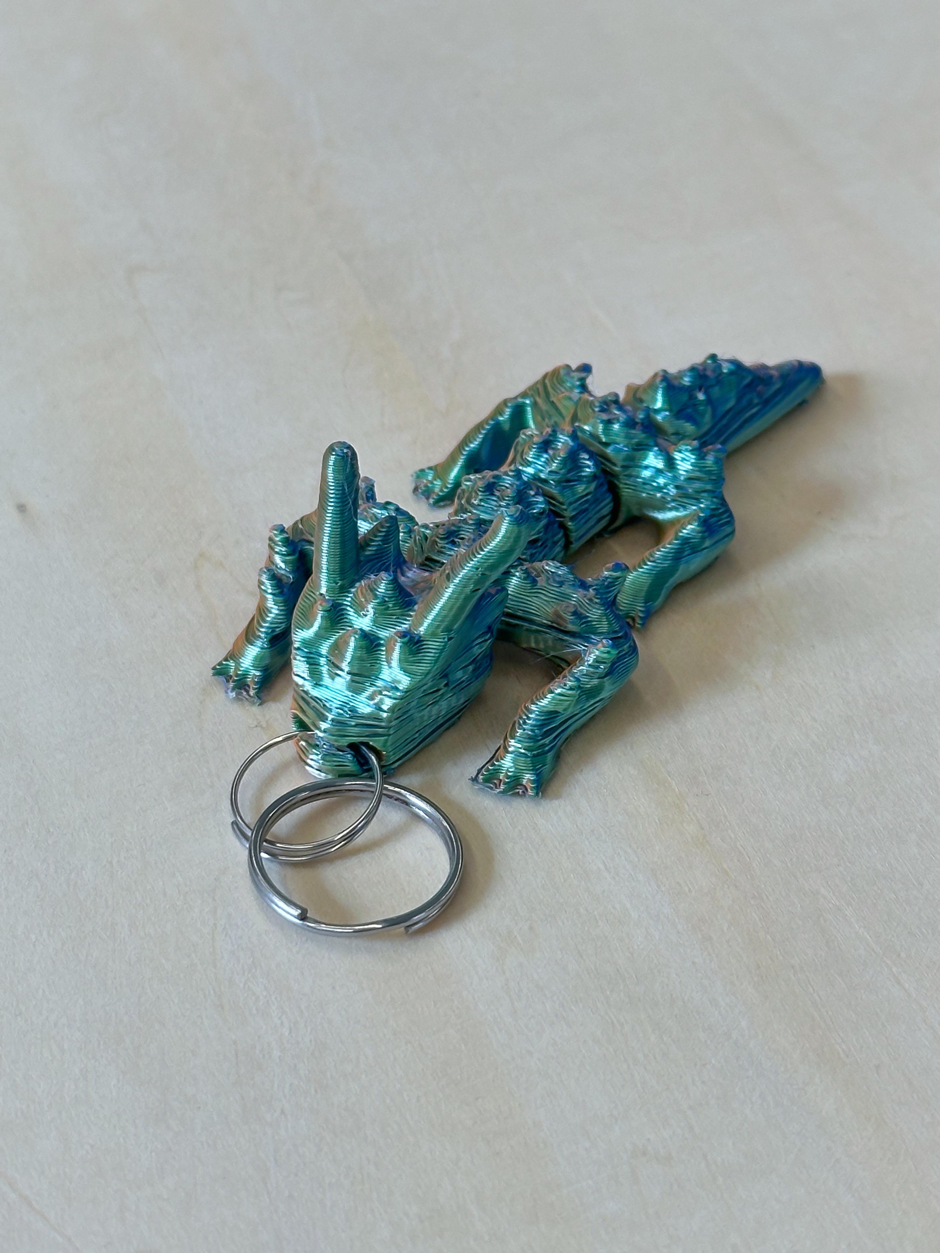 3d Flexi Dragon Keychain(limited Time Free) By Uniqrint 