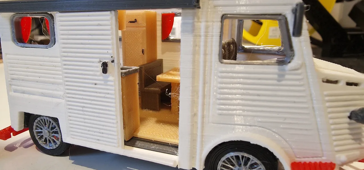 Citroen type H Camper year 1952 scale 1:34 Designer Ed van der