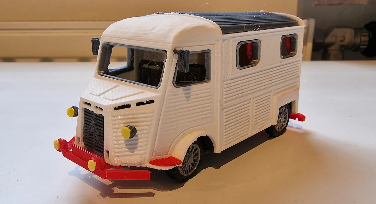 Citroen type H Camper year 1952 scale 1:34 Designer Ed van der