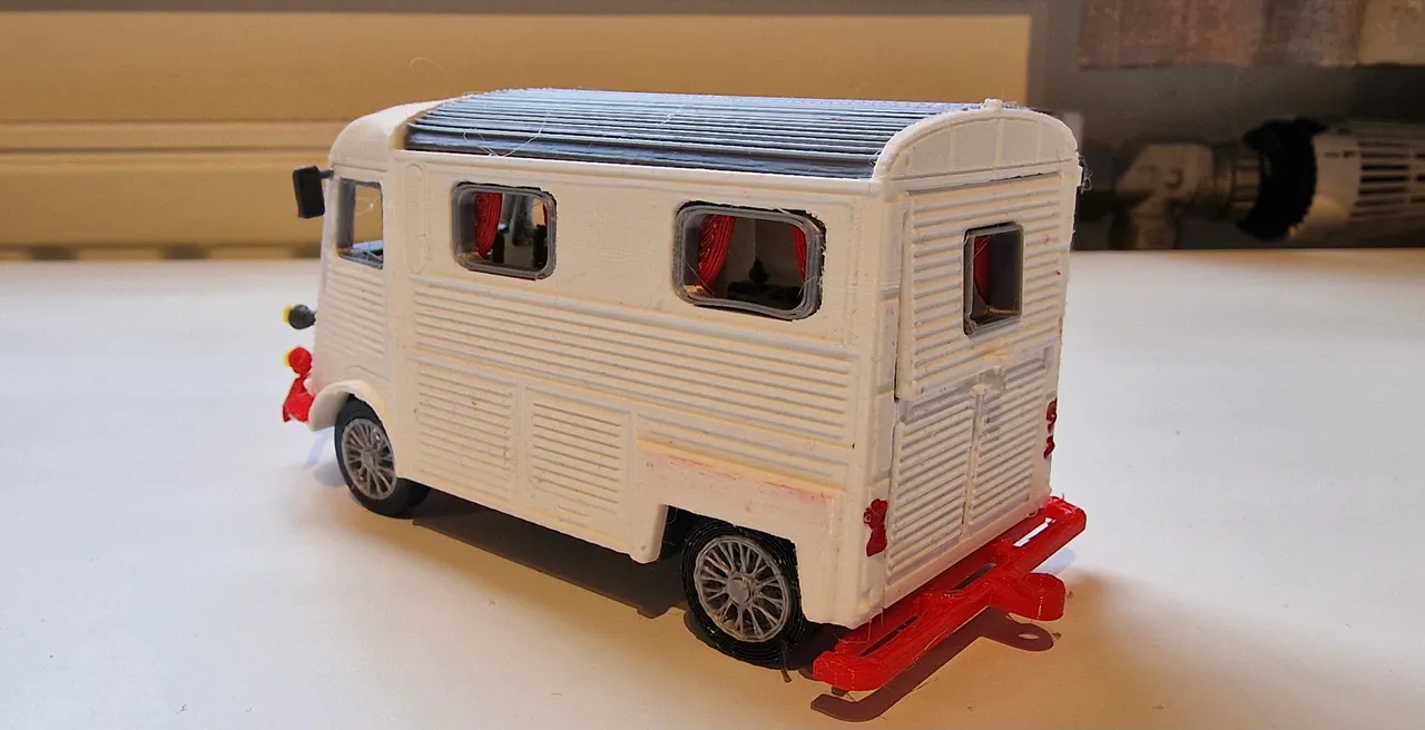 【人気】Citroën Type H - 1952 コーチ　エリゴール　ミニカー Citroen type H Camper year 1952 scale 1:34 Designer Ed van der
