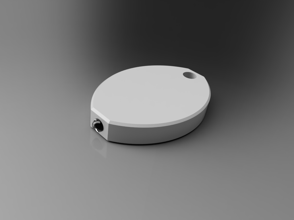 Miniatura 2 do modelo 3D Keychain flashlight