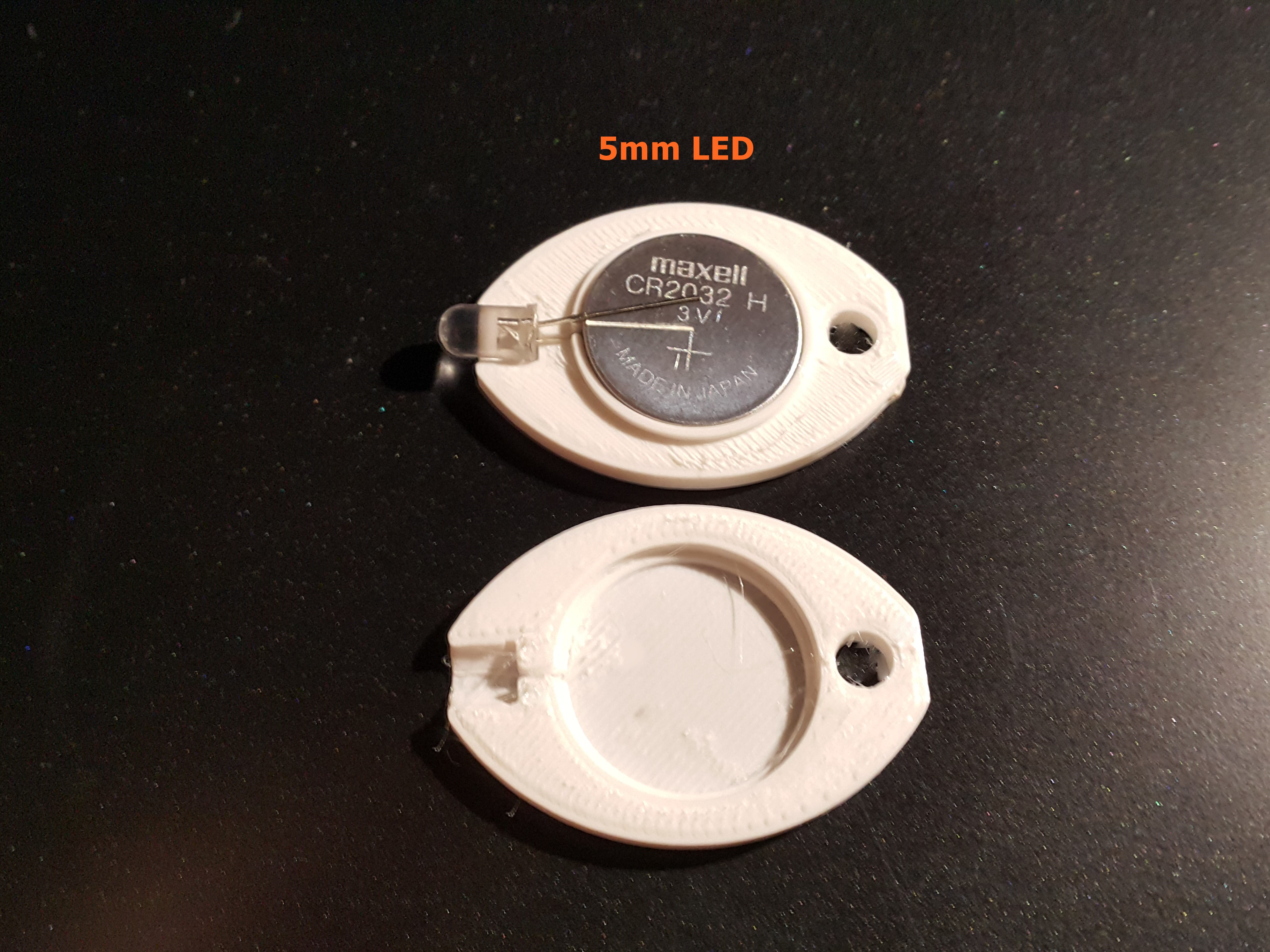 Miniatura 6 do modelo 3D Keychain flashlight