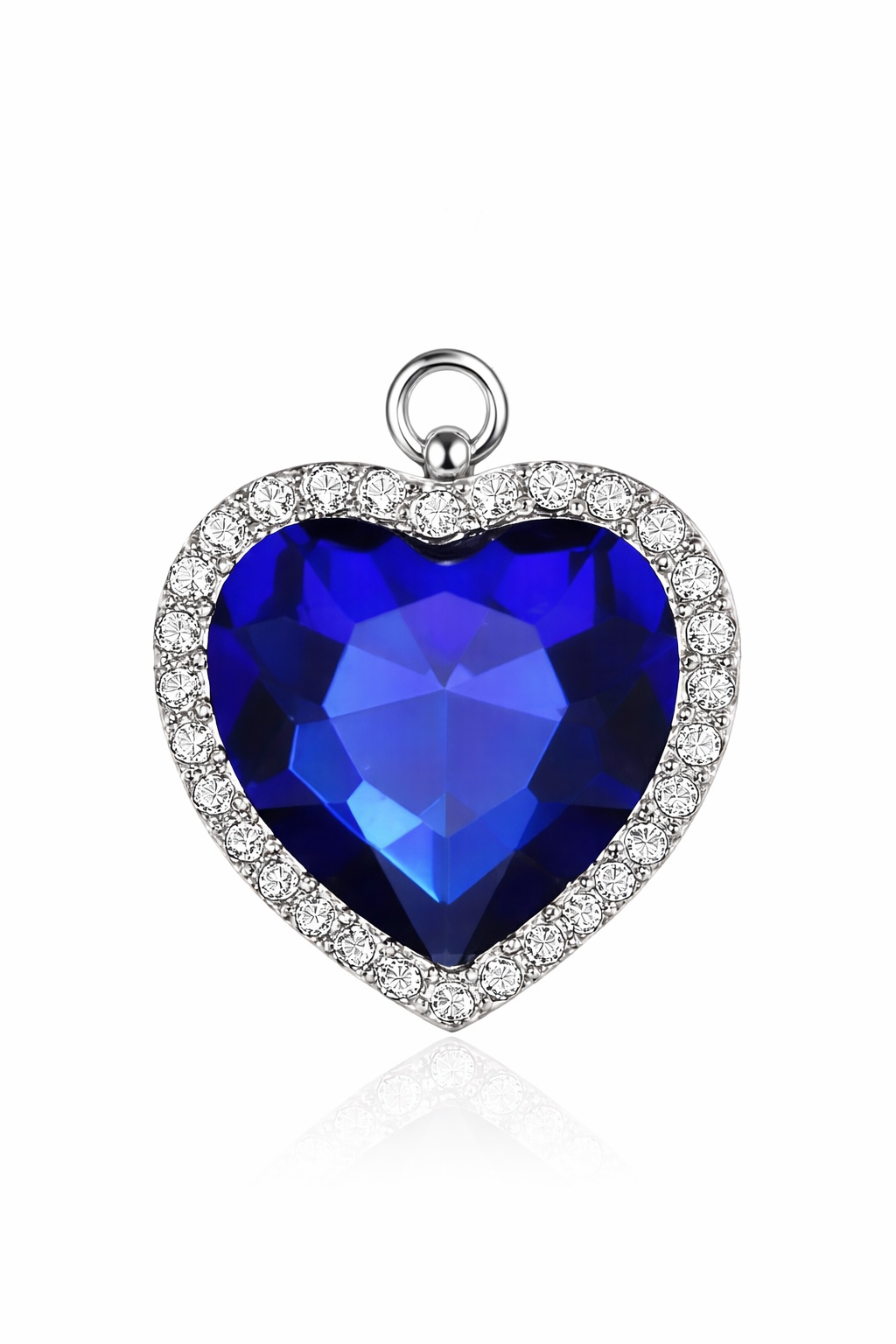 The Heart of the Ocean from Titanic Rose Pendant Necklace Valentines