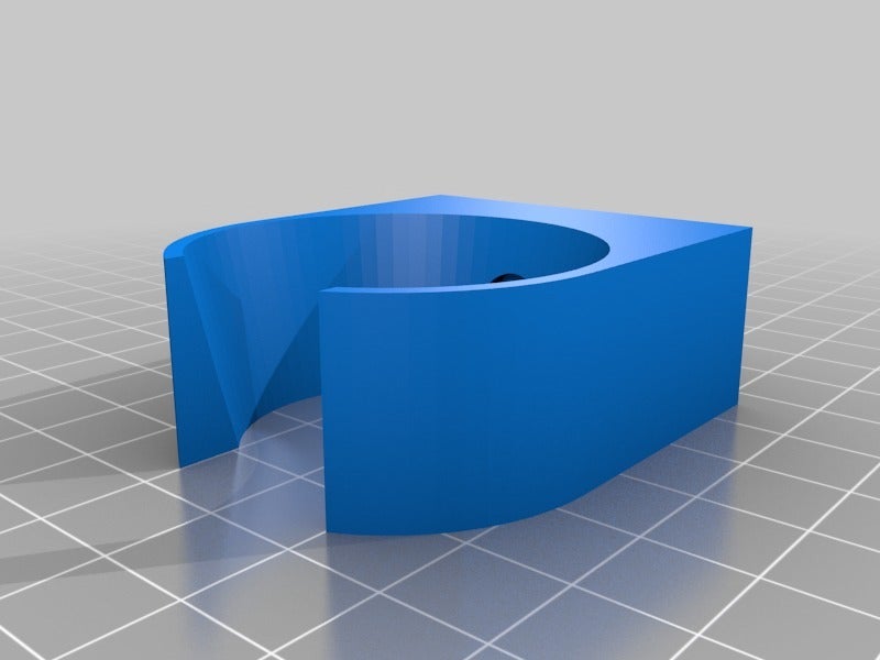 Miniatura 2 do modelo 3D Generic & Parametric Flashlight Holder