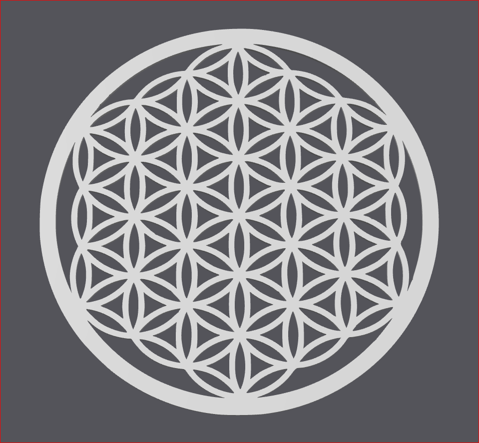 Flower of life by Mi09 | Download free STL model | Printables.com