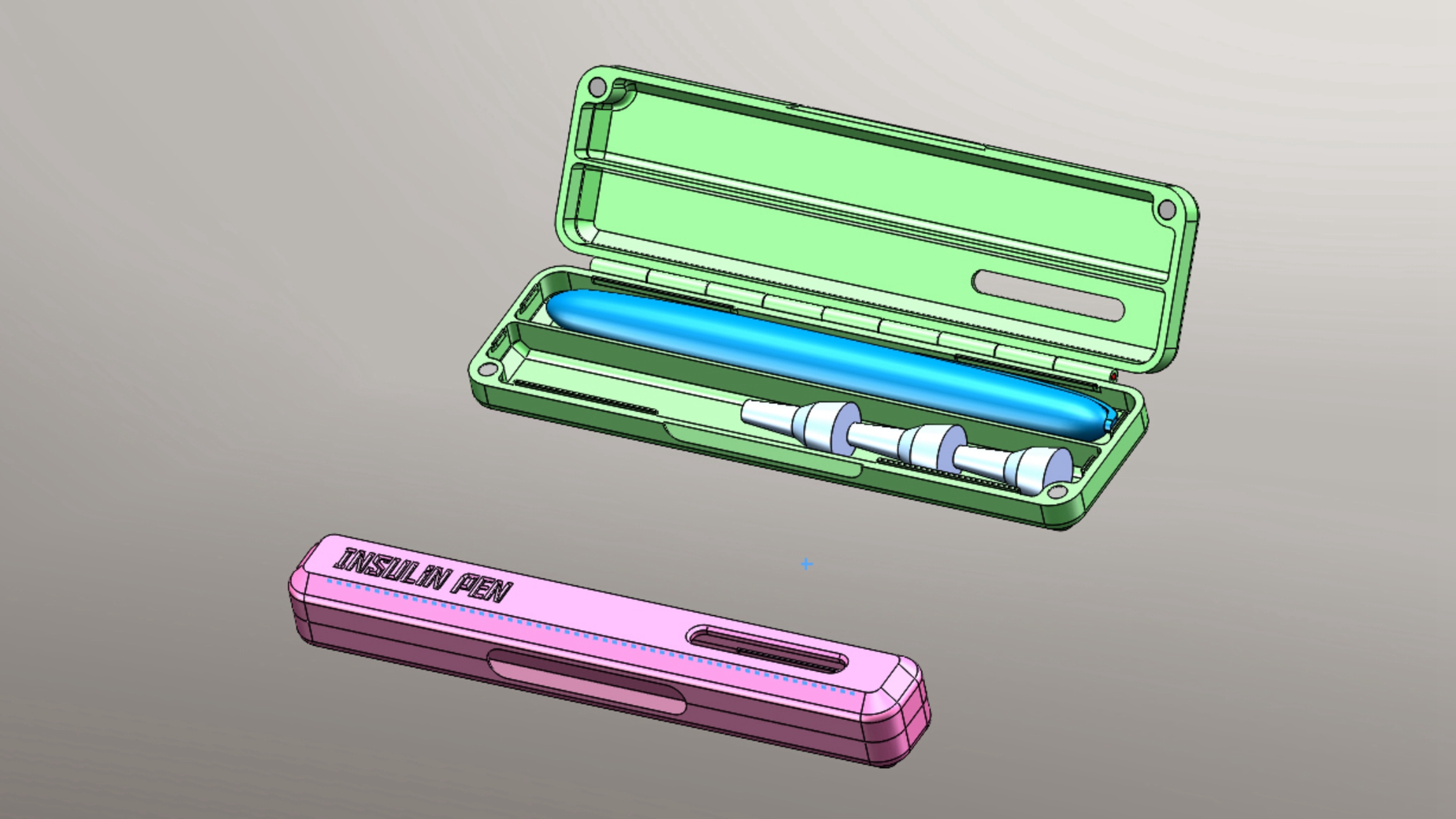 Miniatura 6 do modelo 3D Insulin Pen Case