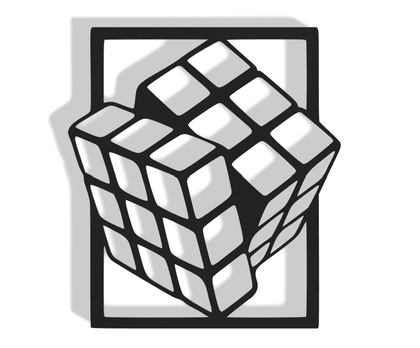 Rubik's Cube Decor