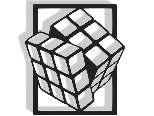 Rubik's Cube Decor