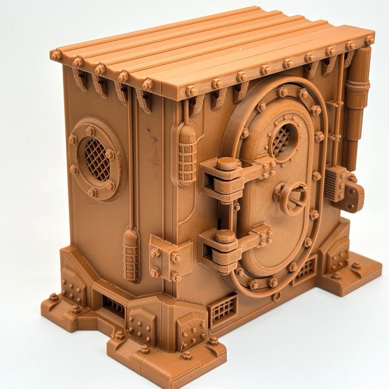 Steampunk Safe Box | Working Mechanical Lock by Nasik | Download STL ...