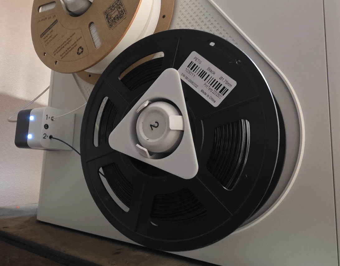 Oversized Filament Spool Retainer Adapter for Snapmaker U1, AMS Lite, or similar 3D model
