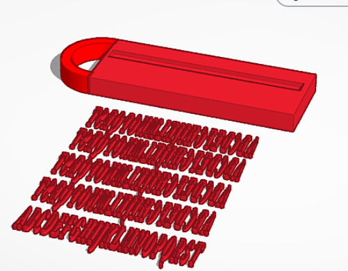 Customize able name tag