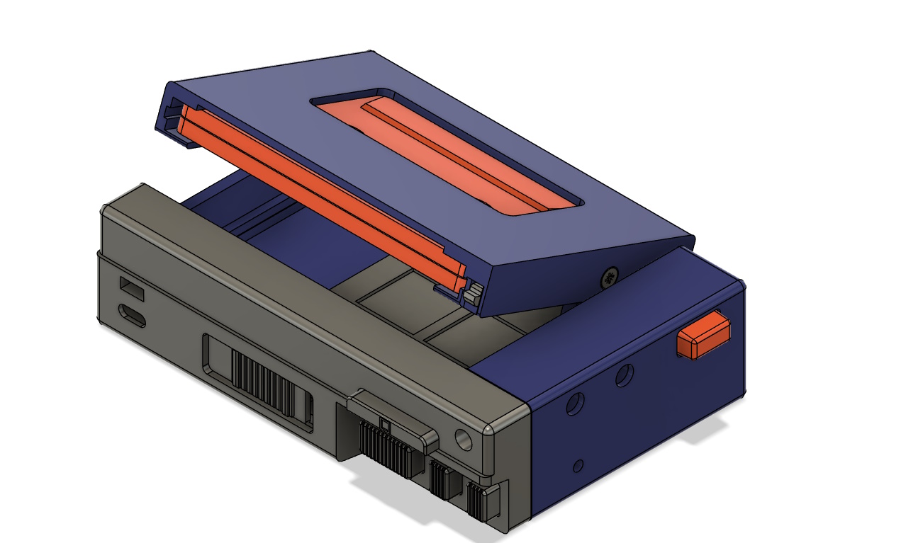 Miniatura 2 do modelo 3D Walkman inspired MP3 player