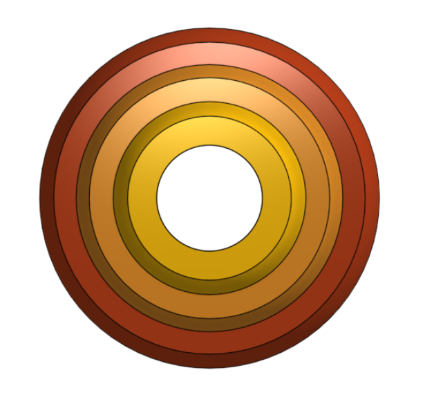 Miniatura 6 do modelo 3D Simple figdet sphere