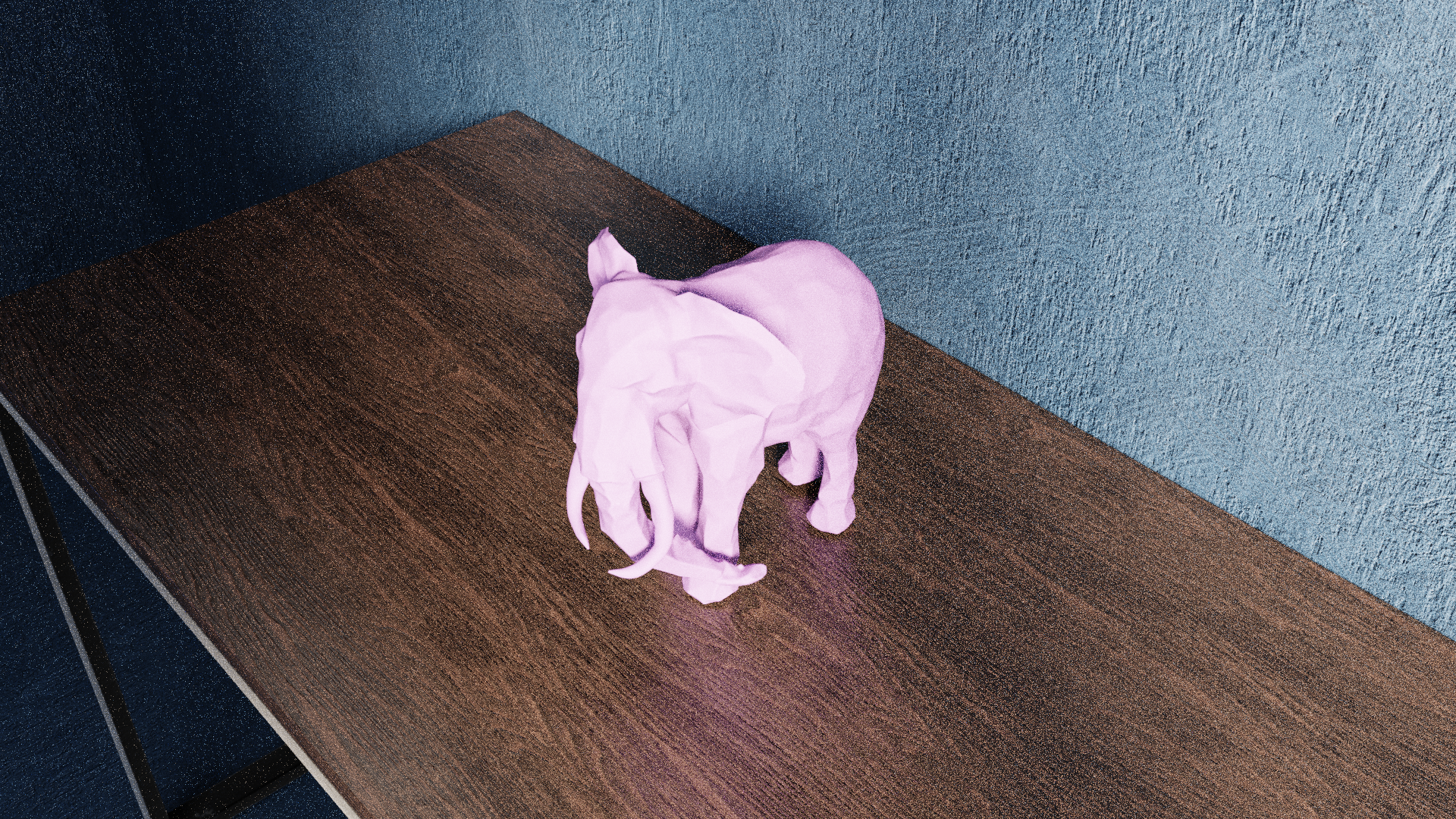 Low Poly Elephant — miniatura 9
